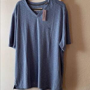 Tommy Bahama Paradiso S/S Vee in Buccaneer Blue